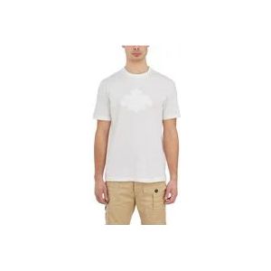 Dsquared2 Katoenen T-Shirt , White , Heren , Maat: XL
