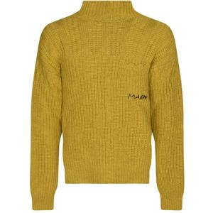 Marni, Heren, Truien, Geel, Maat: L Wol,