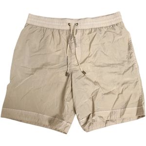 Dolce & Gabbana, Heren, Badkleding, Beige, Maat: S Nylon,