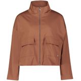 Betty & Co - Casual Jas - Bruin - Met Opgestikte Zakken