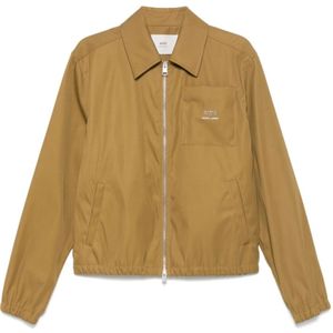 Ami Paris, Heren, Jassen, Bruin, Maat: S