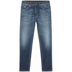 Dondup, Dames, Jeans, Blauw, Maat: W34 Denim,