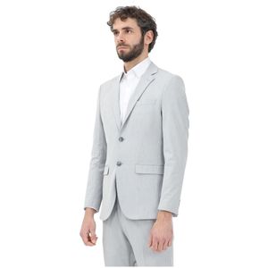 Selected Homme, Heren, Pakken, Grijs, Maat: XL