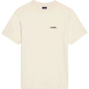 Jacquemus, Heren, Tops, Beige, Maat: S Katoen,