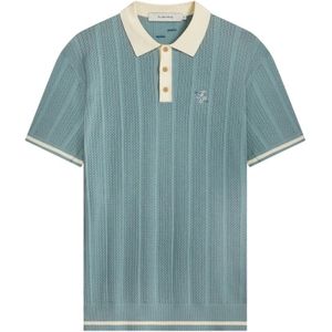 Filling Pieces, Heren, Truien, Blauw, Maat: L Katoen,