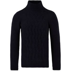 Daniele Alessandrini, Heren, Truien, Blauw, Maat: S