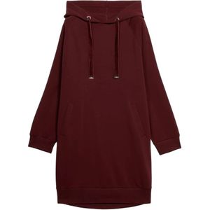 Oltre, Dames, Jurken, Rood, Maat: S/M Katoen,