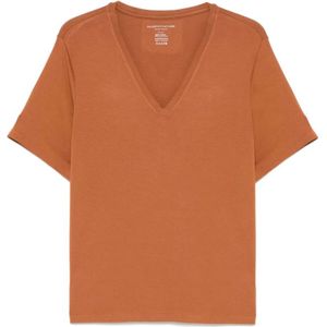 Majestic Filatures, Dames, Tops, Oranje, Maat: XS