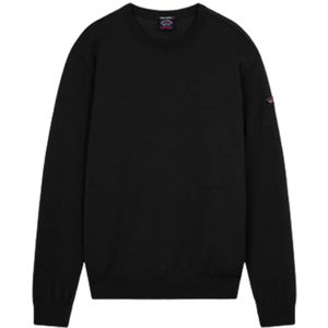 Paul & Shark, Heren, Sweatshirts & Hoodies, Zwart, Maat: XS Wol,