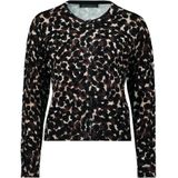 Betty Barclay - Cardigan - Bruin - Casual Dot Patroon
