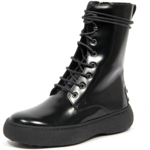 Tod's, Dames, Schoenen, Zwart, Maat: 35 EU Leer,