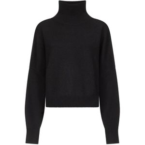 Loulou Studio, Dames, Truien, Zwart, Maat: XS Wol,