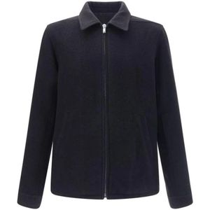 Rick Owens, Heren, Jassen, Zwart, Maat: L Wol,