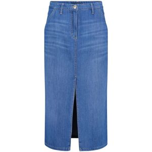 Betty Barclay - Denim Rok - Blauw - Casual - 5-Pocket Design
