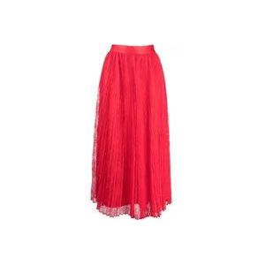 Twinset Rokken , Red , Dames , Maat: XS