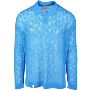 Bonsai, Heren, Truien, Blauw, Maat: M Polyamide,