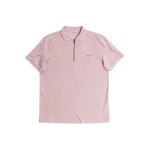 Moncler Polo Hemden , Pink , Heren , Maat: M