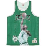 Mitchell & Ness - Boston Celtics - Sportshirt - Groen - Aansluitende Snit