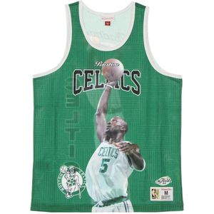 Mitchell & Ness - Boston Celtics - Sportshirt - Groen - Aansluitende Snit