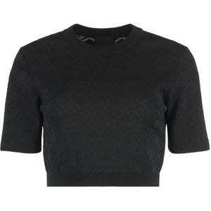 Givenchy, Dames, Tops, Zwart, Maat: M Viscose,