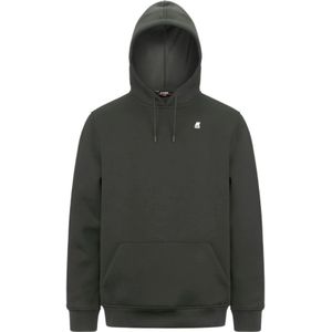 K-Way, Heren, Sweatshirts & Hoodies, Groen, Maat: S