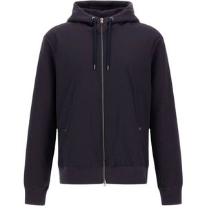 Herno - Sweatshirt - Blauw - Katoen