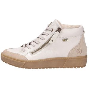 Remonte - Flotter Schnürboot - Leren Schoen - Beige - Vetersluiting