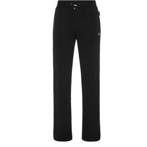 Philipp Plein, Heren, Broeken, Zwart, Maat: XS Fleece,
