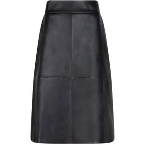 Dante 6, Dames, Rokken, Zwart, Maat: XS Leer,