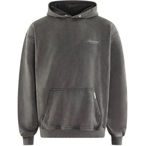 Represent, Heren, Sweatshirts & Hoodies, Grijs, Maat: M Katoen,