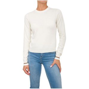 Marella, Dames, Truien, Wit, Maat: M Wol,