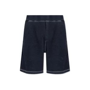 Dsquared2 Sweat shorts met versleten effect , Blue , Heren , Maat: XL