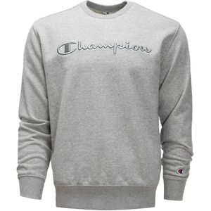 Champion, Heren, Sweatshirts & Hoodies, Grijs, Maat: 2XL Katoen,