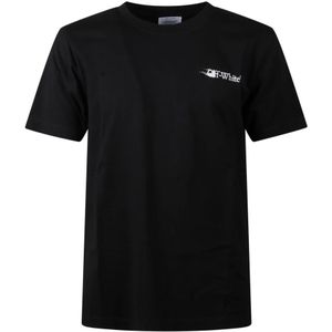 Off White, Heren, Tops, Zwart, Maat: M Katoen,