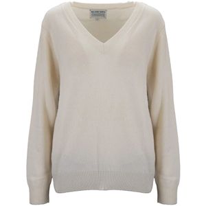 MC2 Saint Barth, Dames, Truien, Wit, Maat: M Wol,