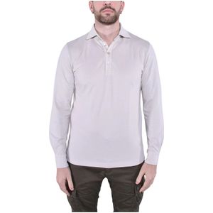 Eleventy, Heren, Tops, Beige, Maat: S Katoen,