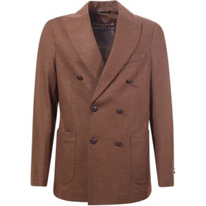 Circolo 1901, Heren, Jassen, Bruin, Maat: M Wol,