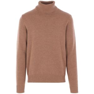 Zanone, Heren, Truien, Bruin, Maat: S Wol,