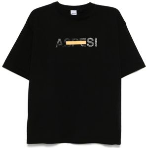 Aspesi, Heren, Tops, Zwart, Maat: L Jersey,