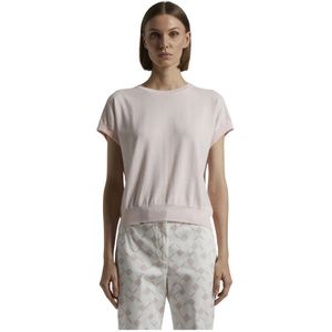 Peserico, Dames, Truien, Roze, Maat: XL