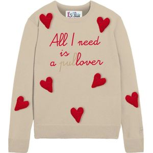 Saint Barth, Dames, Truien, Beige, Maat: S