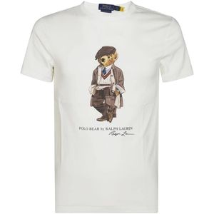 Polo Ralph Lauren, Heren, Tops, Wit, Maat: S