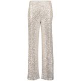 Betty & Co, Dames, Broeken, Wit, Maat: S Leer,