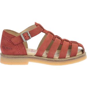 Kickers, Dames, Schoenen, Rood, Maat: 39 EU Leer,