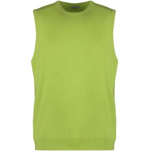 Malo, Heren, Truien, Groen, Maat: 4XL Kasjmier,