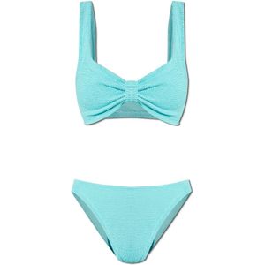 Hunza G, Dames, Badkleding, Blauw, Maat: ONE Size