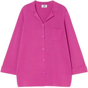 Marina Rinaldi, Dames, Truien, Paars, Maat: M Viscose,