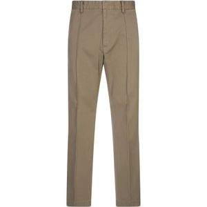 Dsquared2, Heren, Broeken, Bruin, Maat: L Katoen,