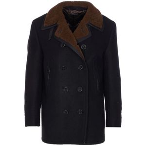 Tom Ford, Heren, Mantels, Bruin, Maat: L Wol,