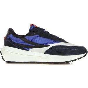 Fila - Lage Sneaker - Blauw - Heren - Vetersluiting